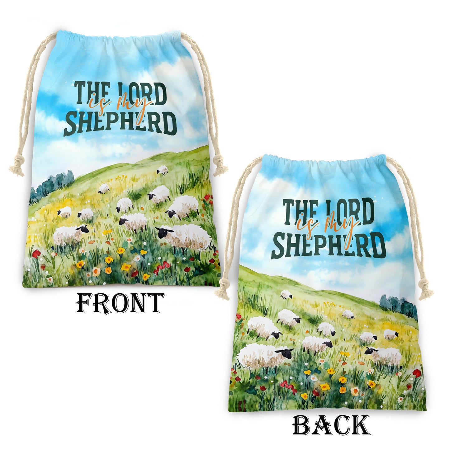 The Lord Is My Shephard Gift Bag (Set of 3)