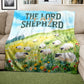 The Lord Is My Shephard Light Weight Fleece Blanket