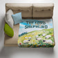 The Lord Is My Shephard Light Weight Fleece Blanket
