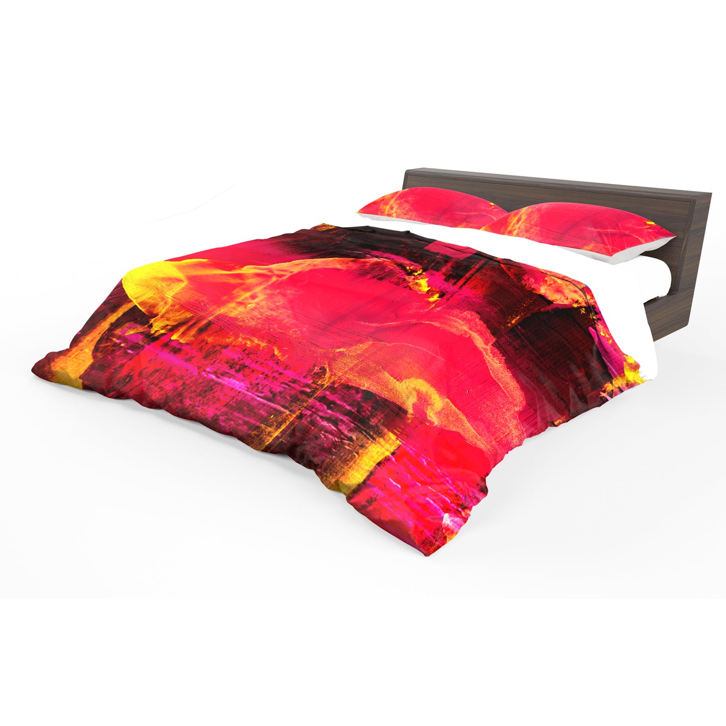 The Melting Red Point Duvet Cover Set