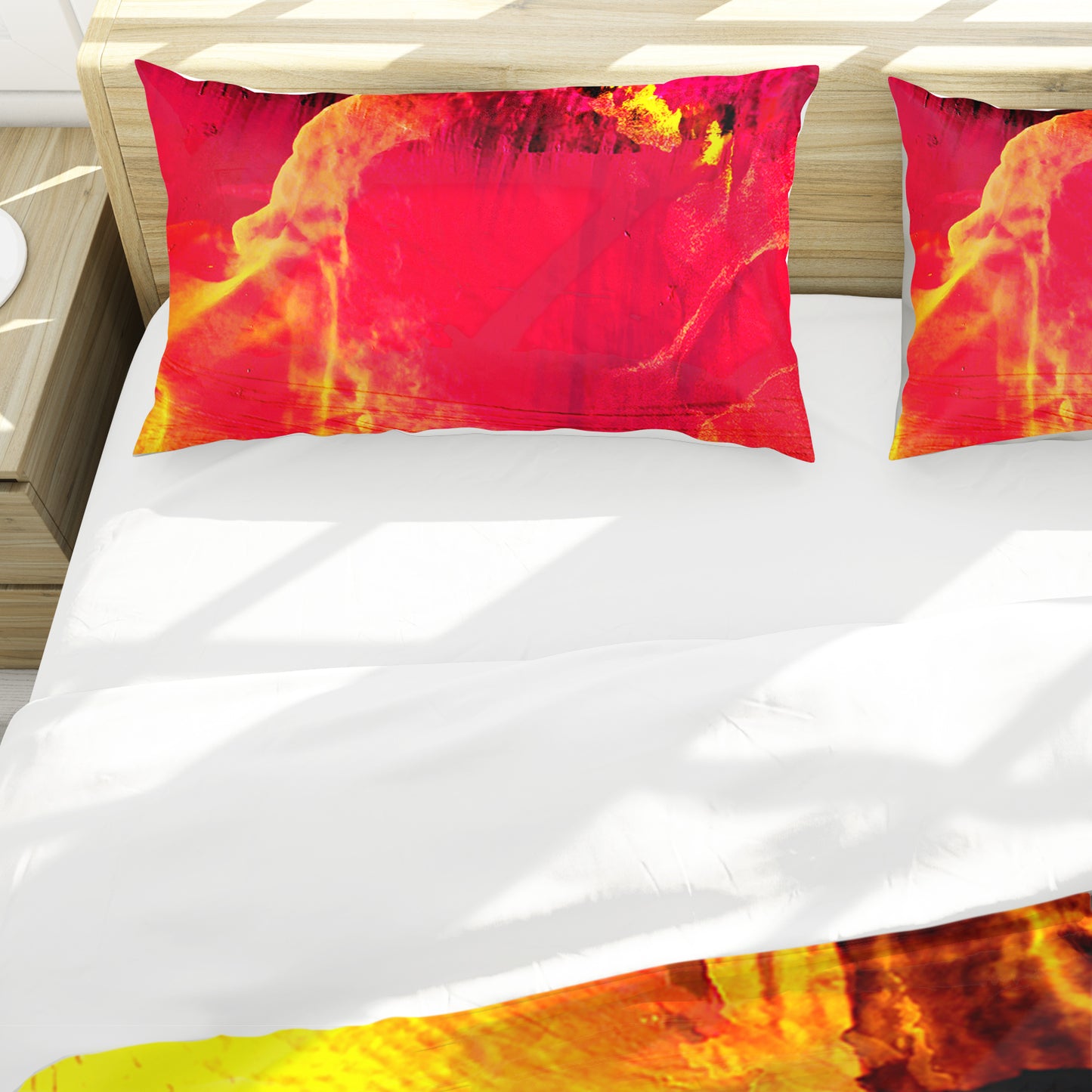 The Melting Red Point Duvet Cover Set