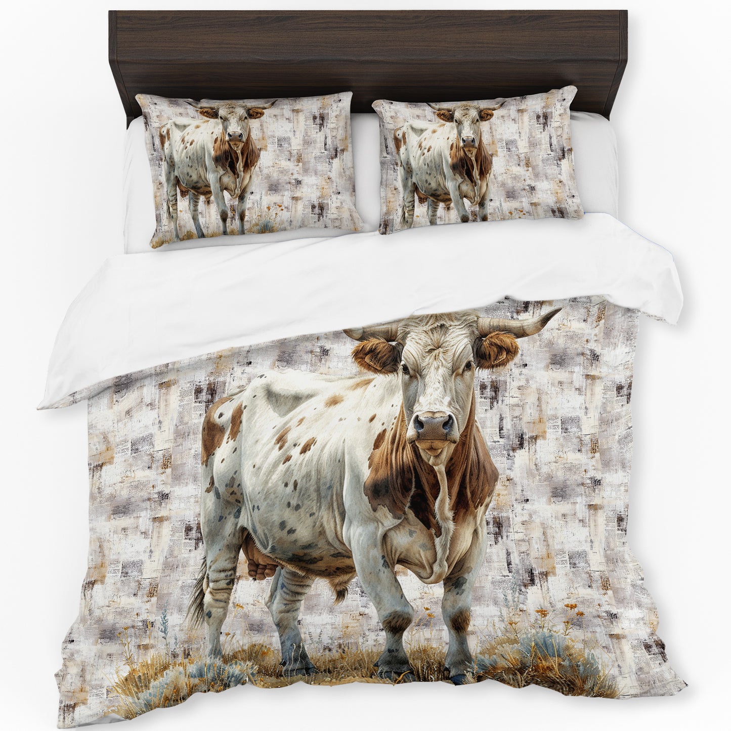 The Noble Cow Duvet Cover Set by Mark van Vuuren