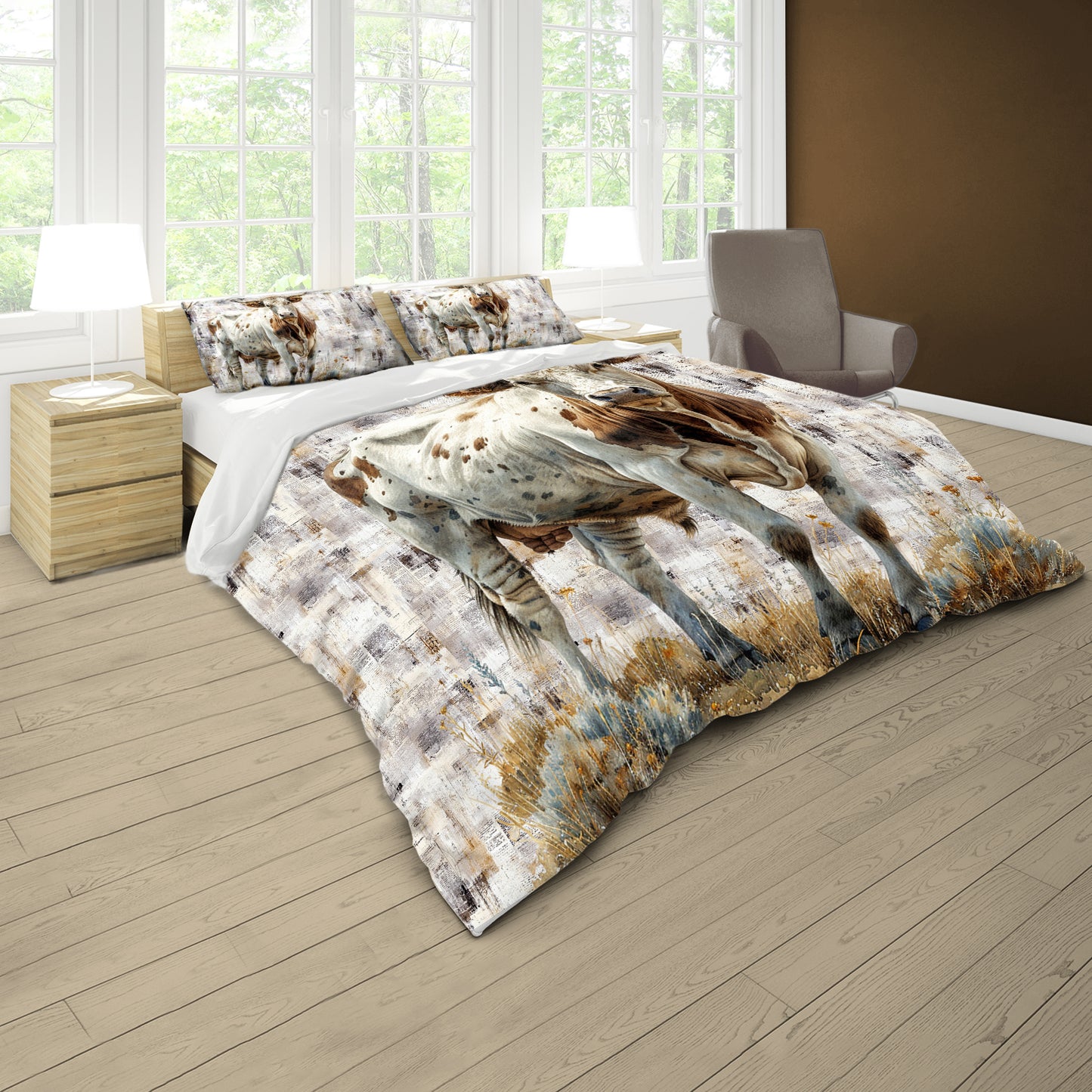 The Noble Cow Duvet Cover Set by Mark van Vuuren