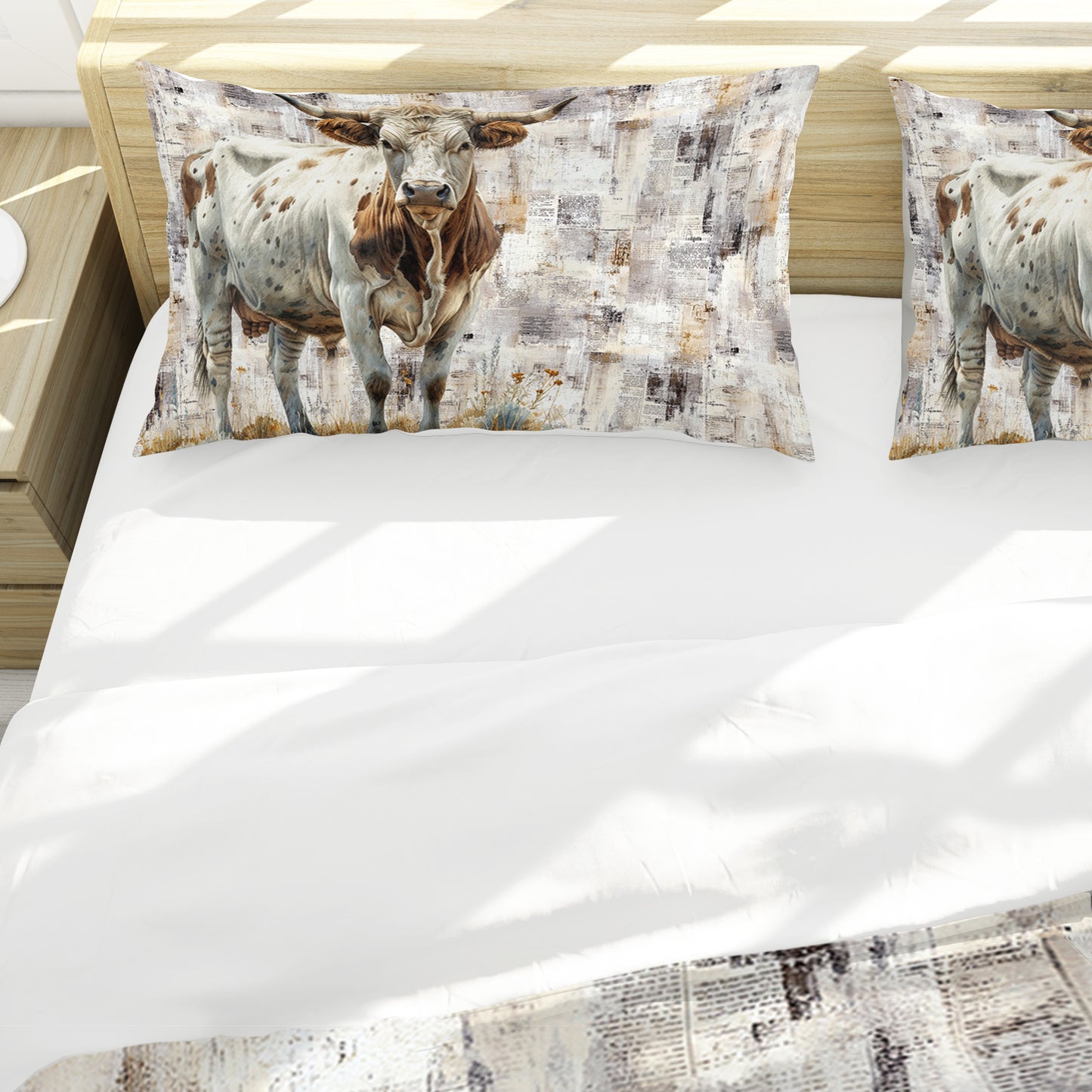 The Noble Cow Duvet Cover Set by Mark van Vuuren