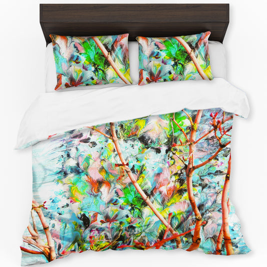 The Silent Bloom Duvet Cover Set
