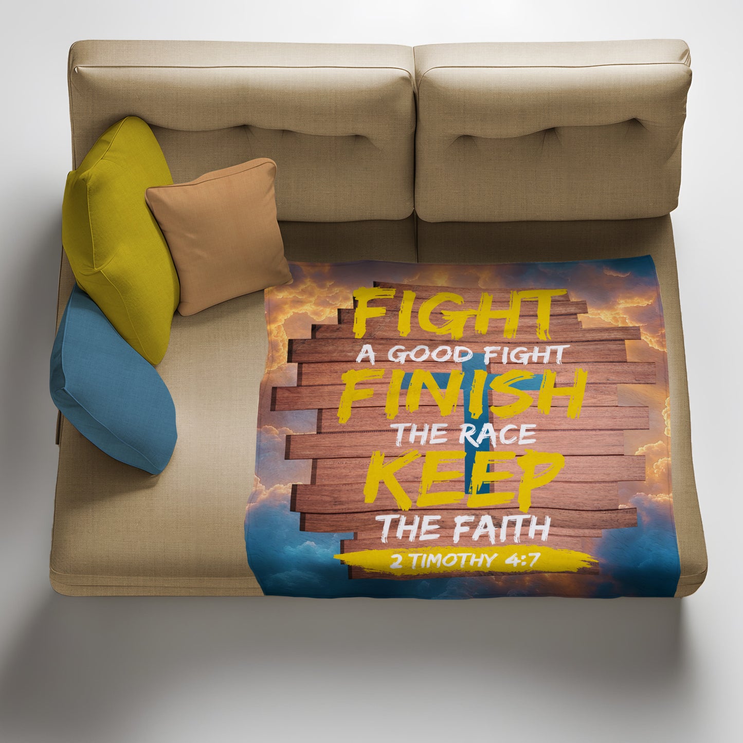 The Victor’s Creed Light Weight Fleece Blanket