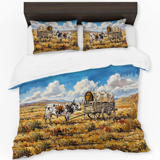 The Working Bull Duvet Cover Set