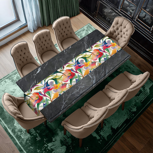 Thread of Red Table Runner
