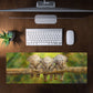 Three Little Elephants Large Desk Pad