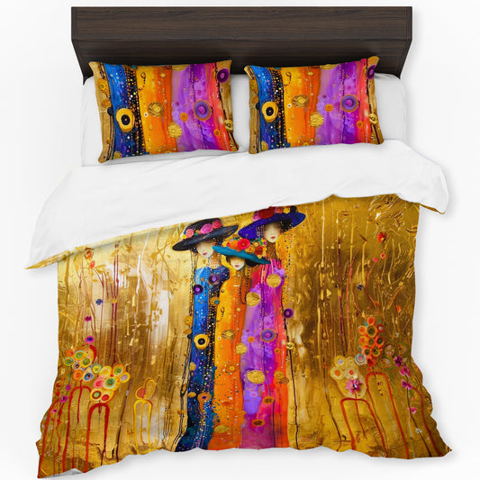 Three Ladies Duvet Cover Set