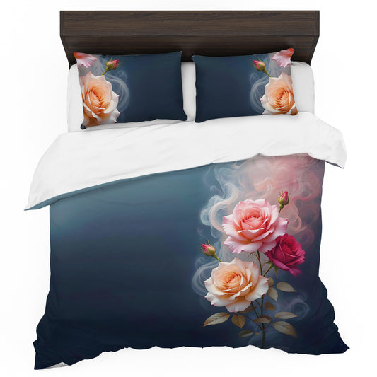 Threesome of Roses Duvet Cover Set