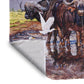 Thunderstruck Light Weight Fleece Blanket by Delene Lambert