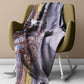 Thunderstruck Light Weight Fleece Blanket by Delene Lambert