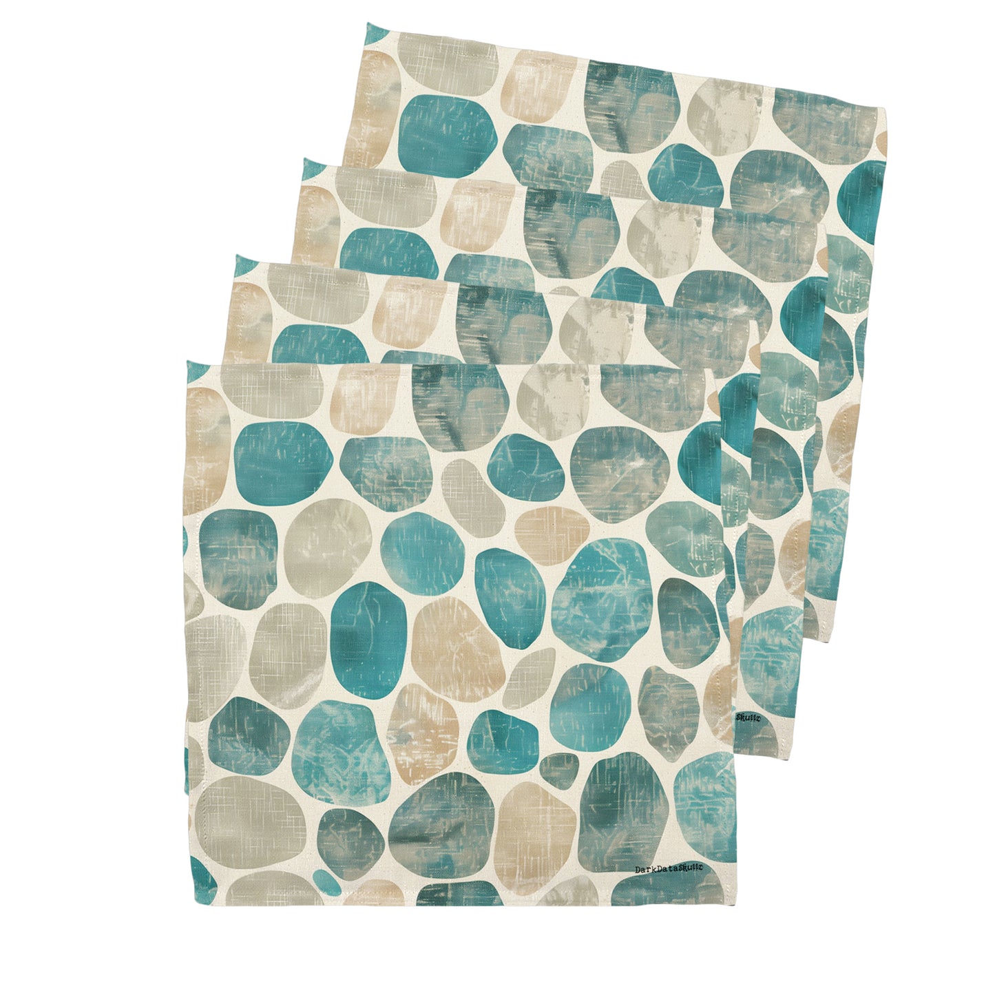 Tidepool Whisper Napkins by Wikus Schalkwyk