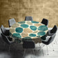 Tidepool Whisper Round Tablecloth by Wikus Schalkwyk