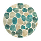 Tidepool Whisper Round Tablecloth by Wikus Schalkwyk