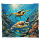 Tides Of Tranquility Light Weight Fleece Blanket by Nathan Pieterse