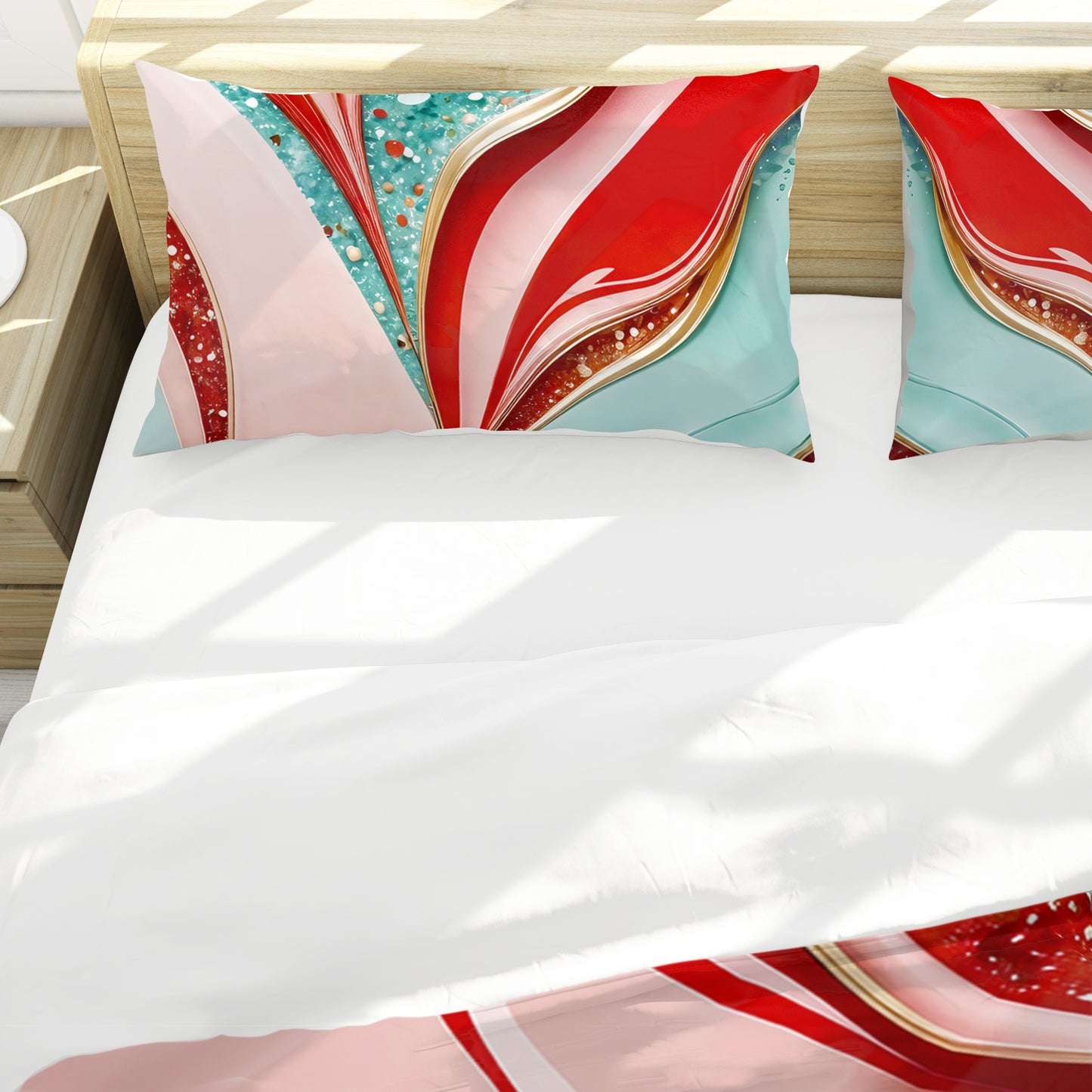 Tides of Shapes Duvet Cover Set