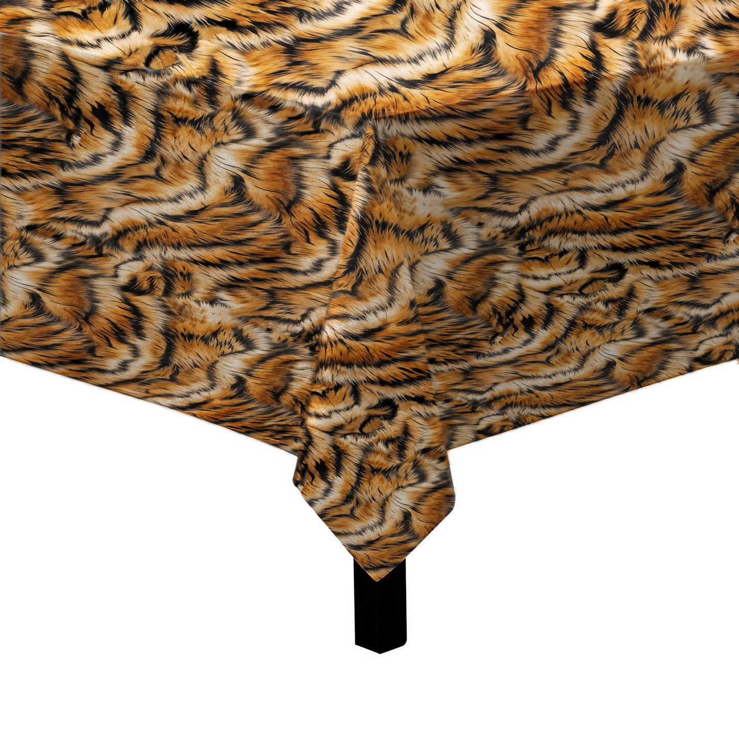 Tiger Fur Square Tablecloth