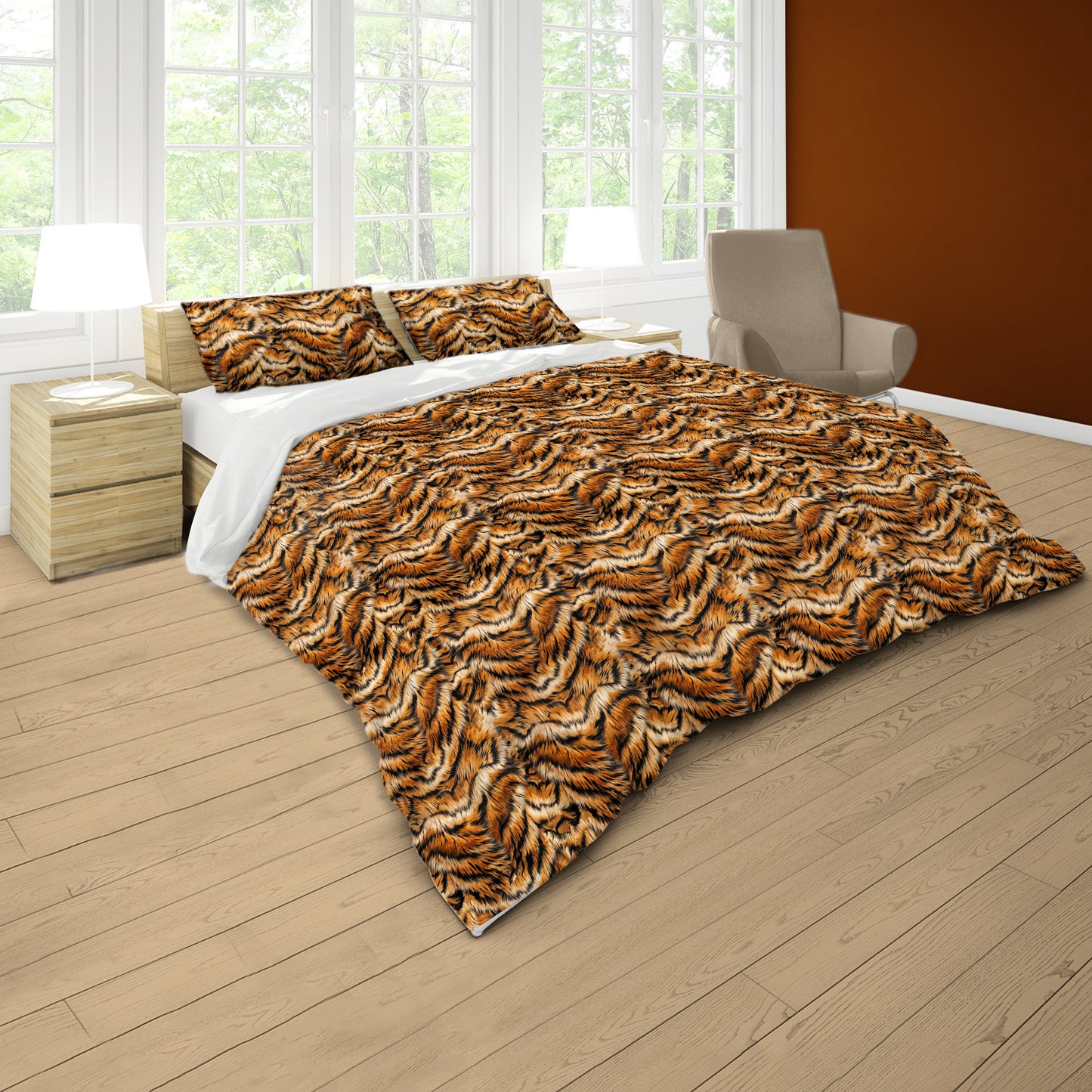 Tiger’s Fur Duvet Cover Set