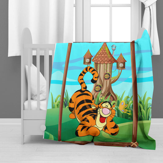 Tigger Minky Blanket