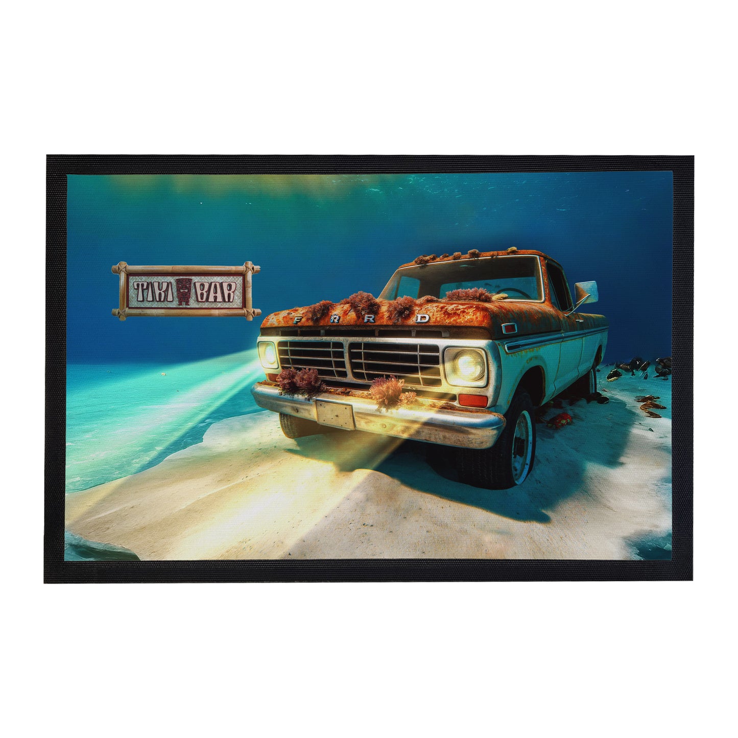 Tiki Bar Door Mat