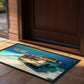 Tiki Bar Door Mat