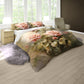 Timeless Pink Roses Duvet Cover Set