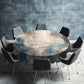 Timeless Serenity Round Tablecloth
