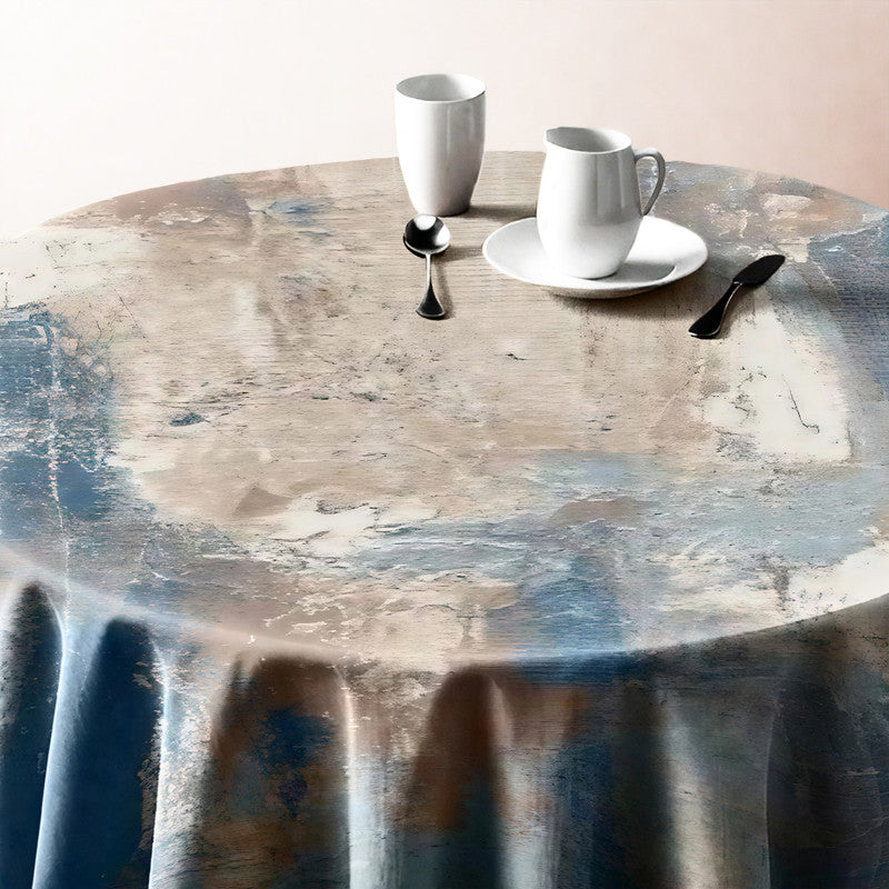 Timeless Serenity Round Tablecloth