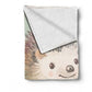 Tiny Hedgehog Baby Fleece Blanket