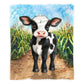 Tiny Moo Baby Fleece Blanket