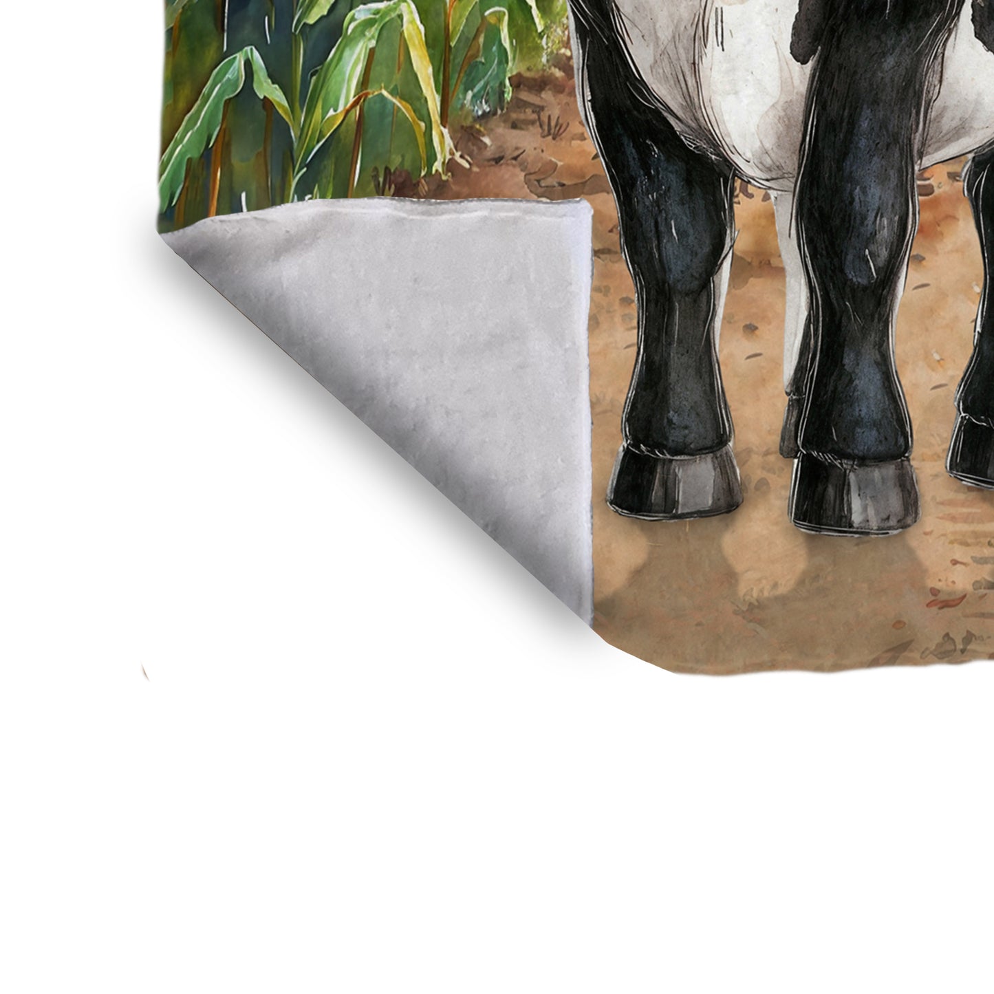 Tiny Moo Baby Fleece Blanket