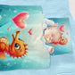 Tiny Tides Seahorse Cot Set