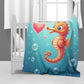Tiny Tides Seahorse Baby Fleece Blanket