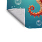 Tiny Tides Seahorse Baby Fleece Blanket