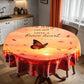Tired Wings Round Tablecloth
