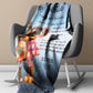 To My Bestie Light Weight Fleece Blanket