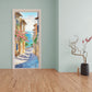 To the Beach Door Decoupage