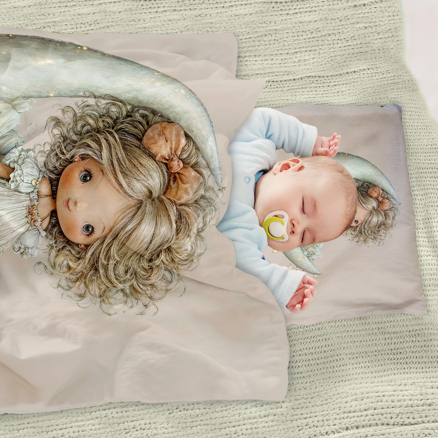 To the Moon Cot Set