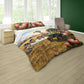 Tractor Trails & Protea Blooms Duvet Cover Set