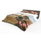 Tractor Trails & Protea Blooms Duvet Cover Set