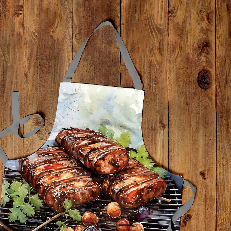 Traditional South African Braai Medium Length Apron