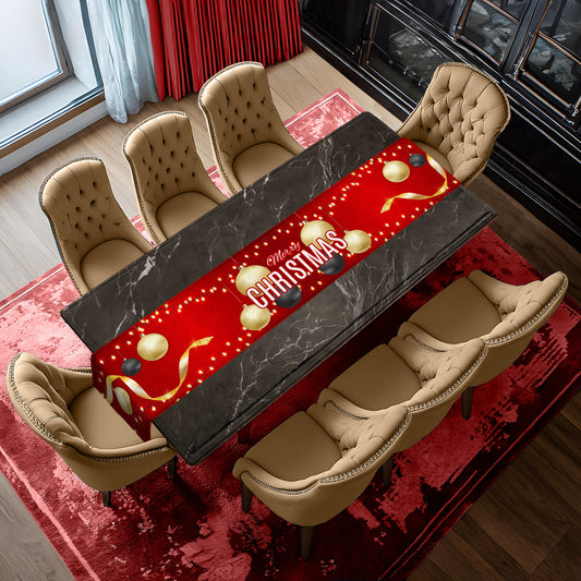 Traditional Christmas Table Runner