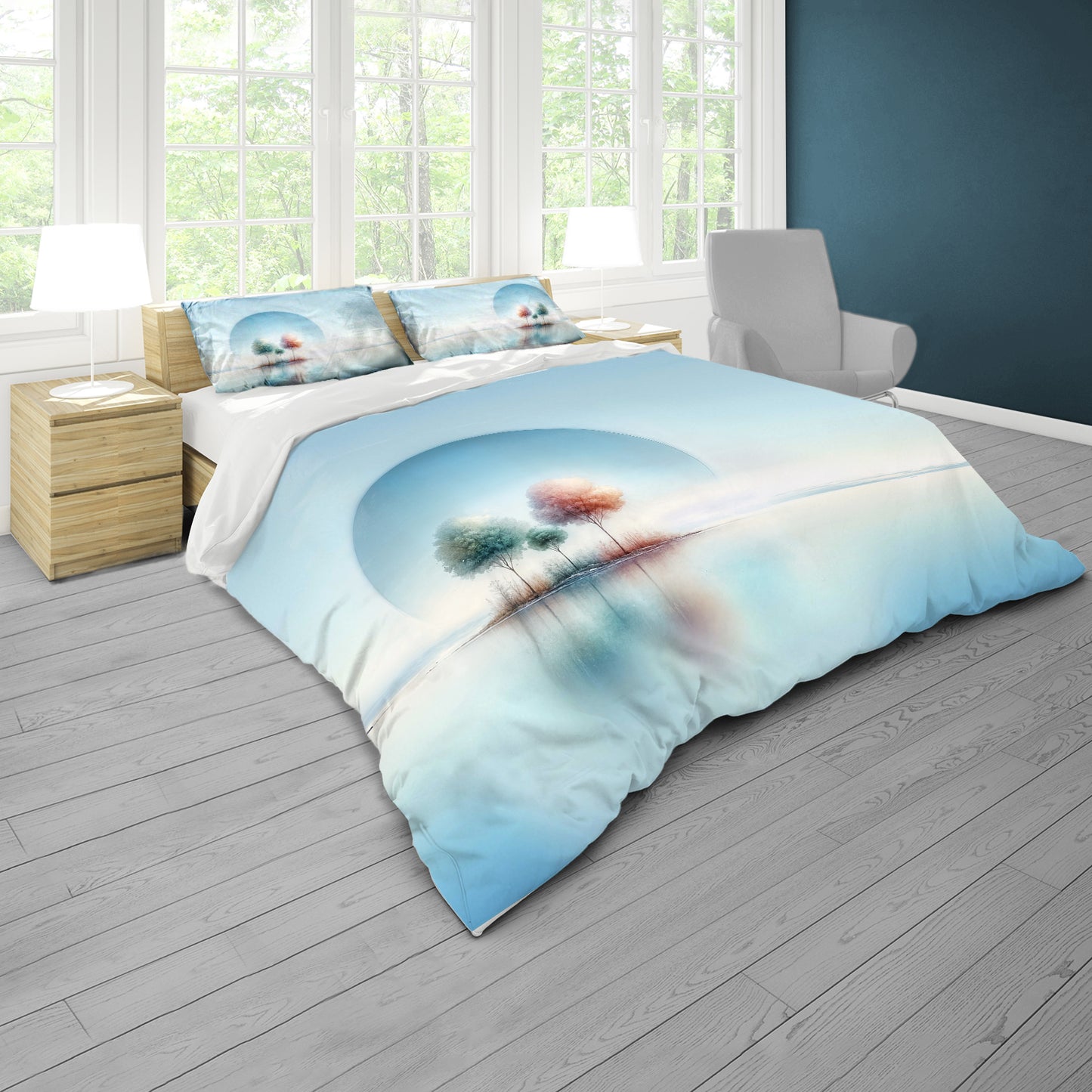Tranquil Island Duvet Cover Set