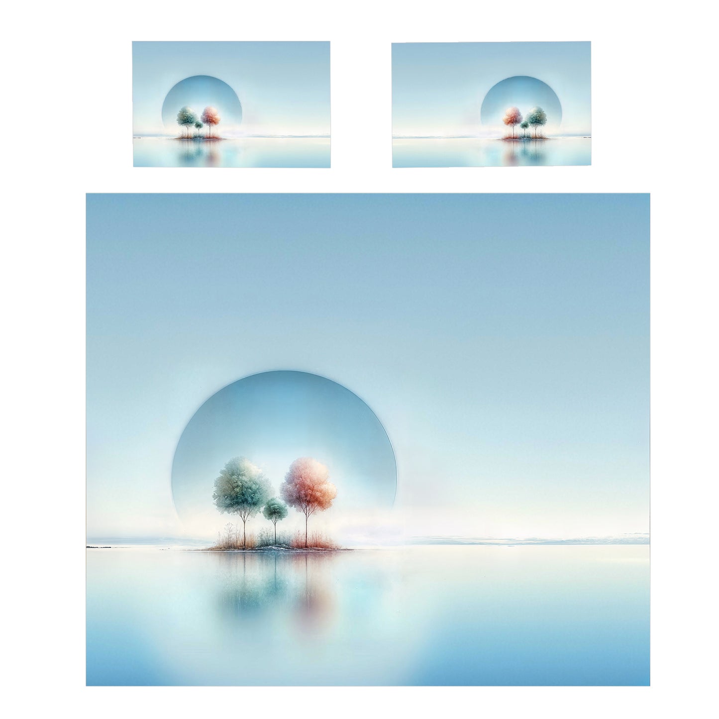 Tranquil Island Duvet Cover Set