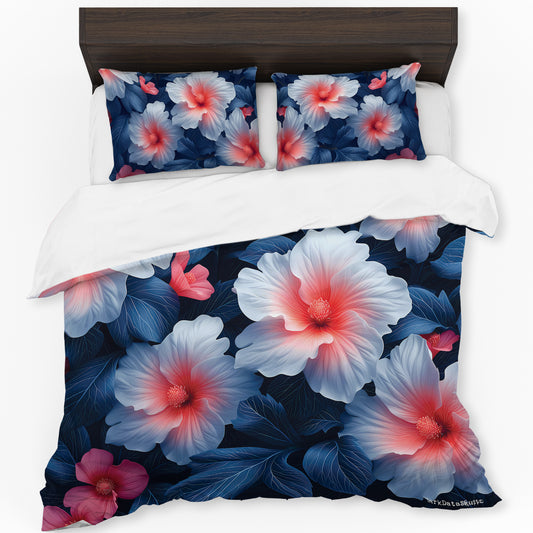 Transparent florals by Wikus Schalkwyk Duvet Cover Set