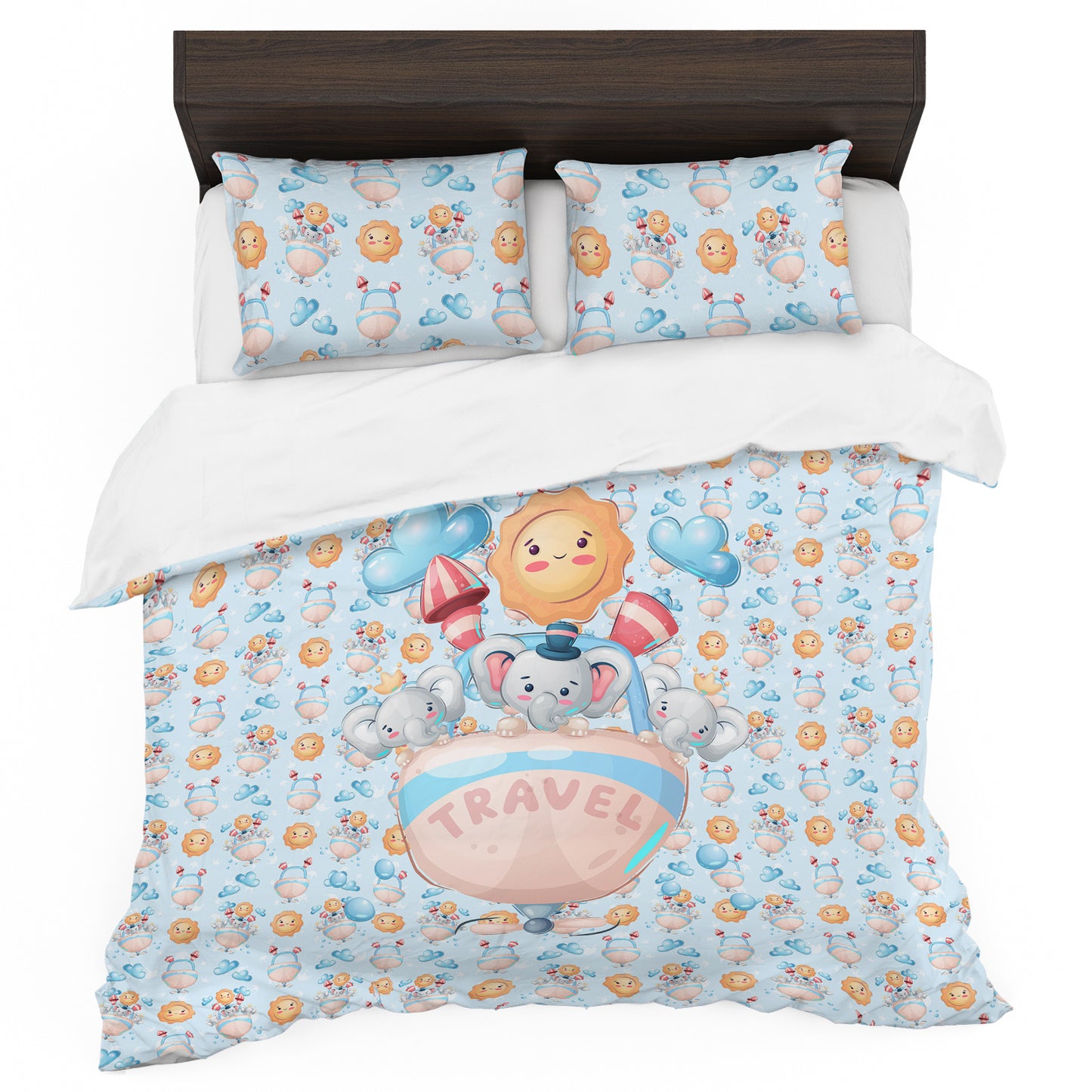 Travel Trunk Express Kids Duvet Cover Set