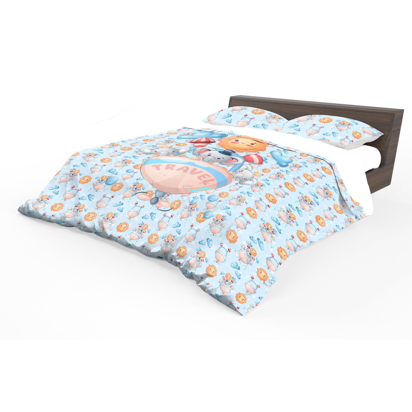 Travel Trunk Express Kids Duvet Cover Set