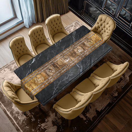 Traveling Barrel Table runner
